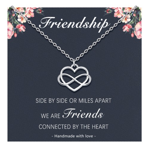 Infinity best hot sale friend necklaces